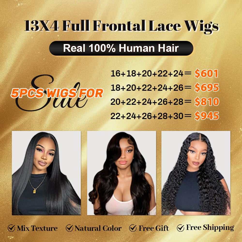 Wholesale natural black wig bundles mixed textures no minimum